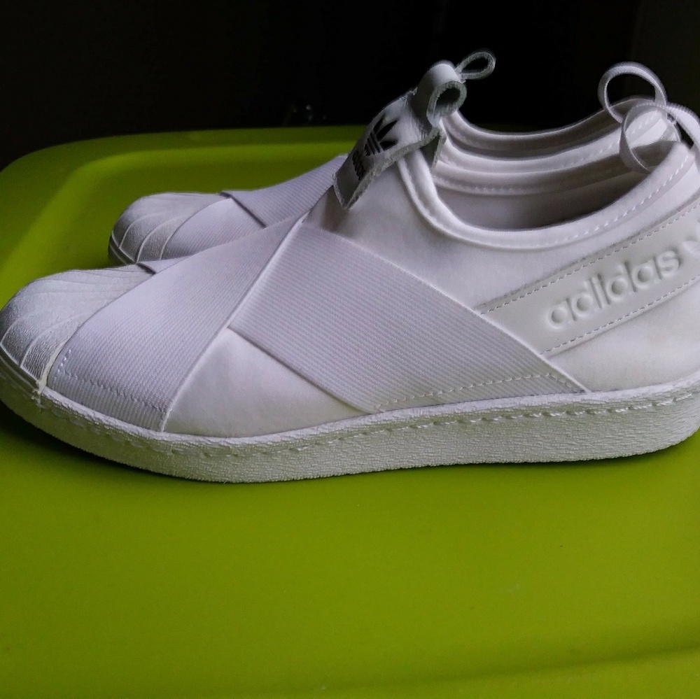 Adidas superstar originals slip on